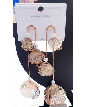 Женские Серьги крупные длинные