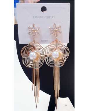 Женские Серьги крупные длинные