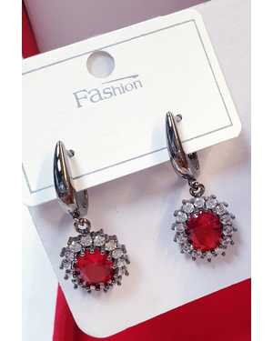 Женские Серьги с камнем