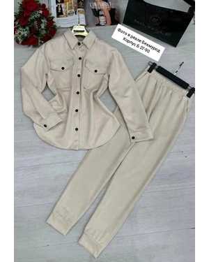 ЖЕНСКИЙ КОСТЮМ ДВОЙКА В РАЗМЕР ТКАНЬ СПАНДЕКС