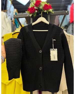 КАРДИГАН ТКАНЬ КАШЕМИР ВЯЗАННЫЙ