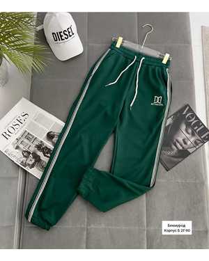 БРЮКИ В РАЗМЕР ТКАНЬ ТРЁХНИТКА ТРИКОТАЖ