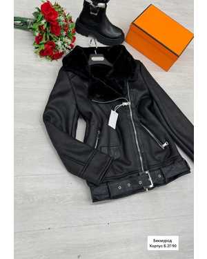 КУРТОЧКА В РАЗМЕР ТКАНЬ КОЖА С МЕХОМ