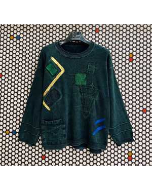 СВИТЕР ТКАНЬ ХЛОПОК