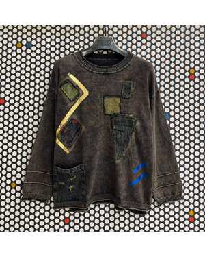 СВИТЕР ТКАНЬ ХЛОПОК