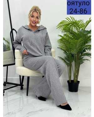 ЖЕНСКИЙ КОСТЮМ ДВОЙКА ТКАНЬ КАШЕМИР С СТРАЗАМИ