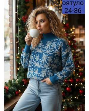 СВИТЕР ТКАНЬ КАШЕМИР