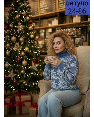 СВИТЕР ТКАНЬ КАШЕМИР