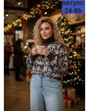 СВИТЕР ТКАНЬ КАШЕМИР