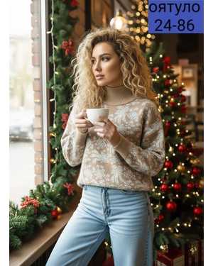 СВИТЕР ТКАНЬ КАШЕМИР