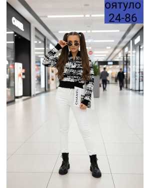 СВИТЕР-ТУНИКА ТКАНЬ МАШИННАЯ ВЯЗКА