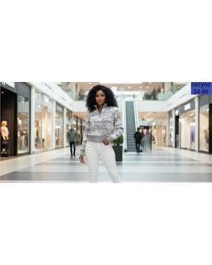 СВИТЕР-ТУНИКА ТКАНЬ МАШИННАЯ ВЯЗКА