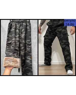 ШТАНЫ ТКАНЬ С МЕХОМ