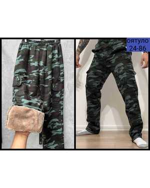 ШТАНЫ ТКАНЬ С МЕХОМ