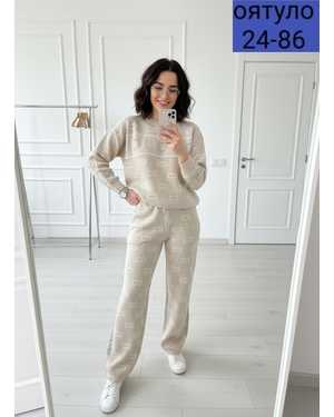 ДВОЙКА ТКАНЬ ВЯЗАНЫЙ КАШЕМИР