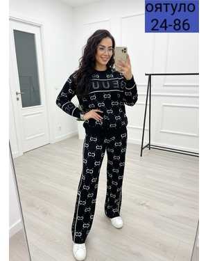 ДВОЙКА ТКАНЬ ВЯЗАНЫЙ КАШЕМИР