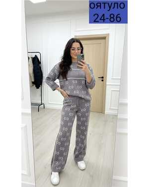 ДВОЙКА ТКАНЬ ВЯЗАНЫЙ КАШЕМИР