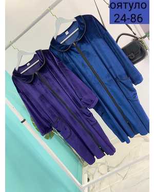 ХАЛАТ ТКАНЬ ВЕЛЮР