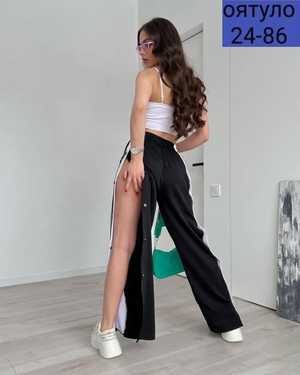 ШТАНЫ В РАЗМЕР ТКАНЬ ДВУХНИТКА