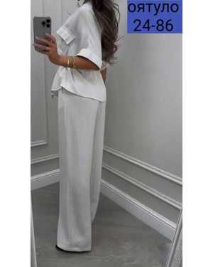 ЖЕНСКИЙ КОСТЮМ ДВОЙКА ТКАНЬ СИНГАПУР (ЖАТКА)