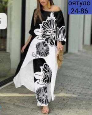 ЖЕНСКИЙ КОСТЮМ ДВОЙКА ТКАНЬ СИНГАПУР + СУБЛИМАЦИЯ