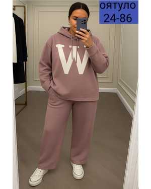 ЖЕНСКИЙ КОСТЮМ ДВОЙКА ТКАНЬ ВЯЗАНАЯ КАШЕМИР ТЁПЛИ