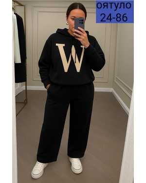 ЖЕНСКИЙ КОСТЮМ ДВОЙКА ТКАНЬ ВЯЗАНАЯ КАШЕМИР ТЁПЛИ