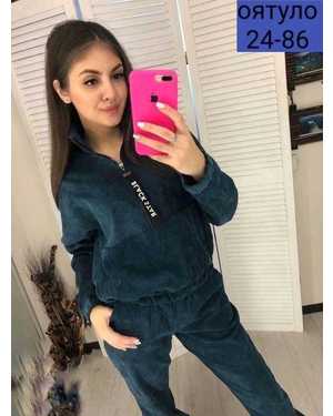 ЖЕНСКИЙ КОСТЮМ ДВОЙКА ТКАНЬ ВЕЛЬВЕТ