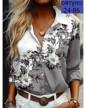 БЛУЗКА ТКАНЬ ЛАЙТ СУБЛИМАЦИЯ