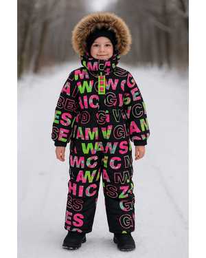 ДЕТСКИЙ КОМБИНЕЗОН В РАЗМЕР ТКАНЬ МЕМБРАНА, ХОЛОФАЙБЕР