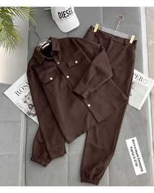 МУЖСКОЙ КОСТЮМ ДВОЙКА В РАЗМЕР ТКАНЬ СПАНДЕКС ЗАМШ