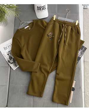 Женский костюм Двойка на флисе Премиальное Качество Фабричный Пошив