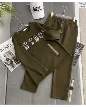 Женский костюм Двойка на флисе Премиальное Качество Фабричный Пошив