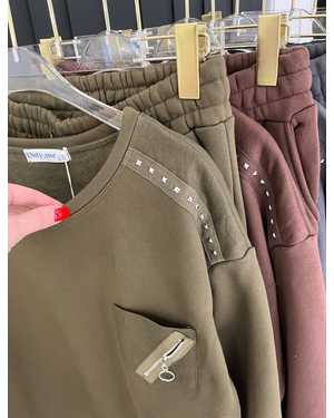 Женский костюм Двойка на флисе Премиальное Качество Фабричный Пошив