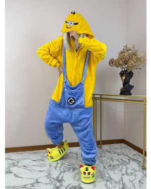 Кигуруми миньон материал велсофт Размер S(140-150см) , М(150-160см) , L(160-170см), XL(175-185см)