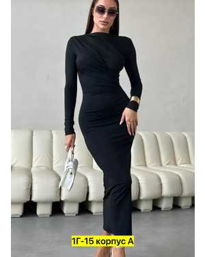 Женское платье. Ткань Корейская лапша