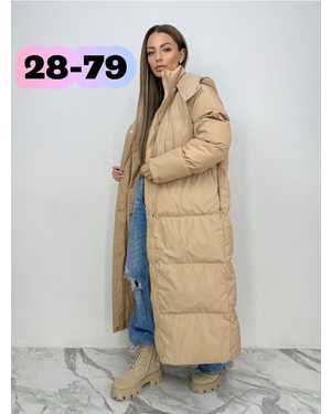 КУРТКА УДЛИНЕННАЯ В РАЗМЕР ТКАНЬ ХОЛОФАЙБЕР