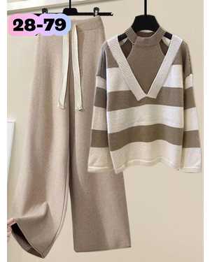 ЖЕНСКИЙ КОСТЮМ ДВОЙКА В РАЗМЕР ТКАНЬ ЛАПША КАШЕМИР