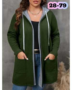 КАРДИГАН В РАЗМЕР ТКАНЬ ФЛИС