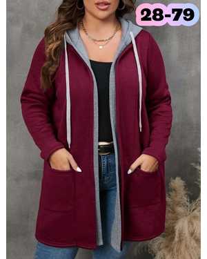 КАРДИГАН В РАЗМЕР ТКАНЬ ФЛИС