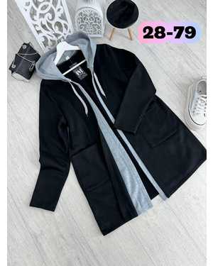 КАРДИГАН В РАЗМЕР ТКАНЬ ФЛИС