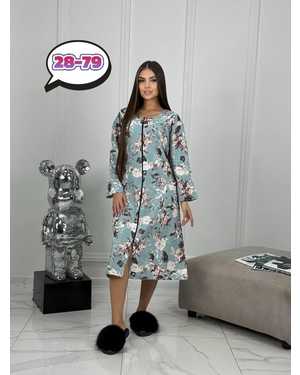 ХАЛАТ В РАЗМЕР ТКАНЬ ТРИКОТАЖ