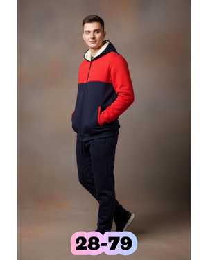 МУЖСКОЙ КОСТЮМ ТКАНЬ ХЛОПОК НА ФЛИСЕ