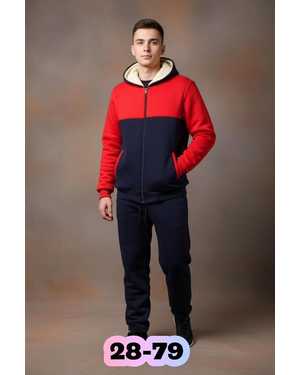 МУЖСКОЙ КОСТЮМ ТКАНЬ ХЛОПОК НА ФЛИСЕ