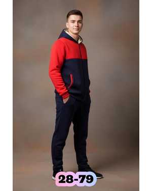 МУЖСКОЙ КОСТЮМ ТКАНЬ ХЛОПОК НА ФЛИСЕ