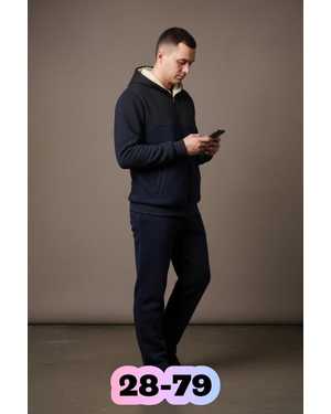 МУЖСКОЙ КОСТЮМ ТКАНЬ ХЛОПОК НА ФЛИСЕ