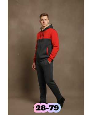 МУЖСКОЙ КОСТЮМ ТКАНЬ ХЛОПОК НА ФЛИСЕ