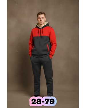 МУЖСКОЙ КОСТЮМ ТКАНЬ ХЛОПОК НА ФЛИСЕ