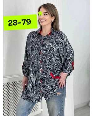 РУБАШКА В РАЗМЕР ТКАНЬ ШТАПЕЛЬ