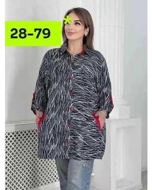 РУБАШКА В РАЗМЕР ТКАНЬ ШТАПЕЛЬ